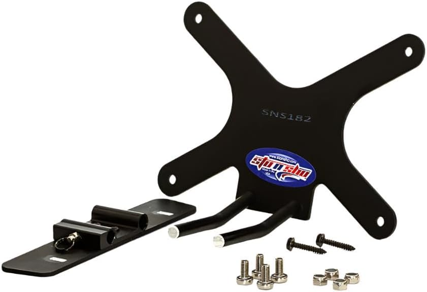STO N SHO Front License Plate Bracket Compatible with 2019 Mercedes AMG GT 63 S with P88 Package
