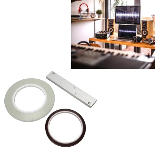 Masyrt 1/4 de Splicing de Fita Profissional de 10 Polegadas Conjunto Com Bloco para Bobina Aberta pa