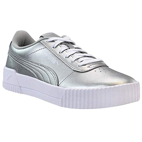 Image of Puma Carina 2.0 Synthetic Leather Lace Up Women's Sneakers