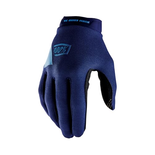 Guante para Hombre 100% Ridecamp de ciclismo color negro talla L