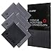 Lupin Microfiber Cleaning Cloths, 6 PACK Premium Ultra Lint Free Polishing Cloth for Cell Phone, Tablets, Laptops, iPad, Glasses, Camera Lens, TV Screens & Other Delicate Surfaces - Gray