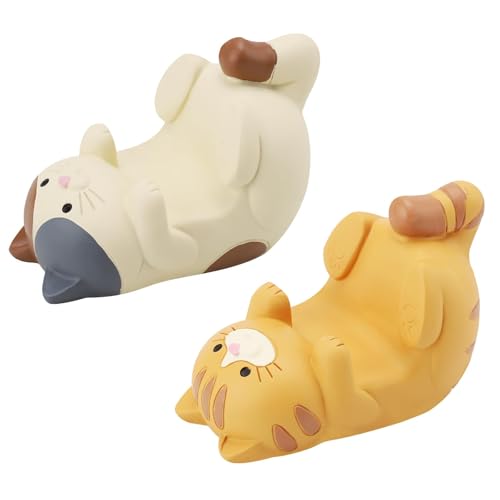 DAKLUNAR 2Pcs Funny Cat Holder SüßEr Katze,Zigaretten, Sexualprodukte