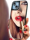 VIROMO Mirror Case for iPhone 14 (ONLY) with Screen Protectors [2 Pack], Shockproof Soft Corners, By