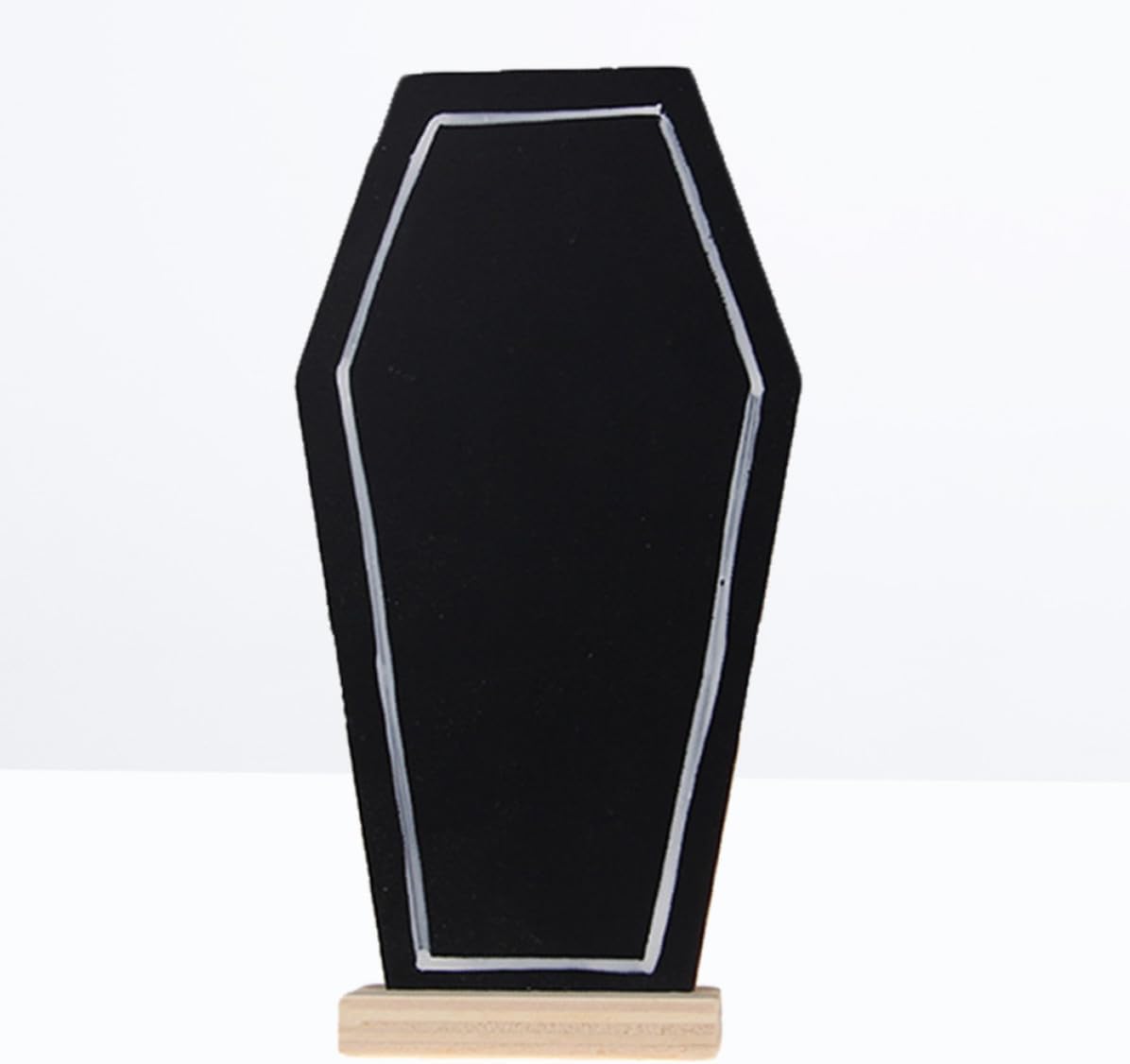 Tombstone Shape Blackboard Mini Decorative Message Board Wooden