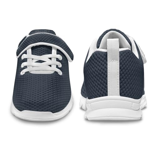 MARSVOVO Fashion Girls Boys Athletic Shoes Unisex Hook and Loop Comfortable Sneakers Walking Non Slip Shoes4