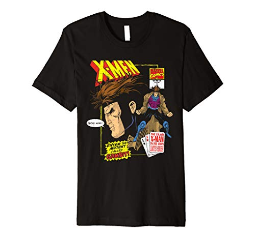 Marvel X-Men Cajun Gambit Remy LeBeau Mon Ami Comic T-Shirt T-Shirt