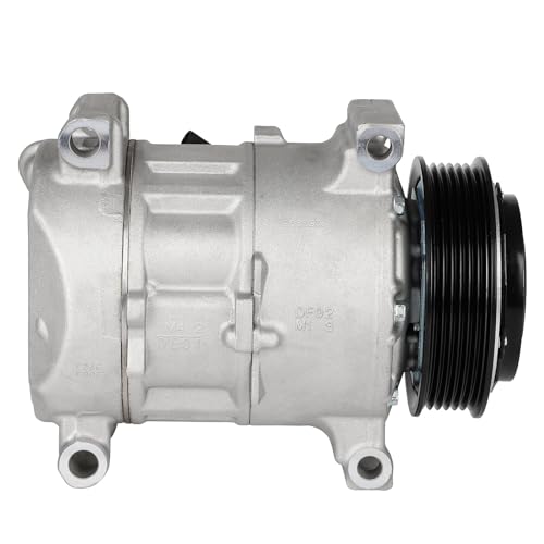 Image of ECCPP AC Compressor for Chevrolet Silverado 3500 4500 5500 HD 2019-2020 | for GMC Terrain L4 1.5L 2023-2024 Fit for GMC Sierra 2500 3500 HD 6.6L 2015-2023 Fast Cooling AC Compressor with Clutch