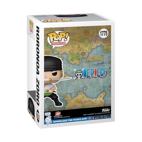 Funko Pop Animation: One Piece - Roronoa Zoro w/Chase (Styles Vary) - Collectible Vinyl Figure - Gift Idea - Official Products - Toys for Kids and Adults - Anime Fans