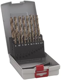 TWIST COBALT STRAIGHT SHANK DRILL BIT SET, Su...,