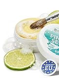 CreaTek Premium Pinselseife 40g - Made in EU - für eine natürliche & tiefenwirksame Reinigung - hochwertiger Pinselreiniger Acrylfarben, Aquarellfarben - 100% vegane Pinsel Seife, Brush Soap