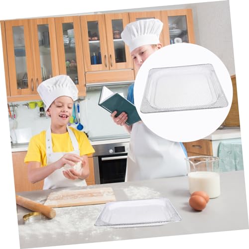 Cesta de reemplazo para freidora con rejilla extraíble para frituras saludables y fácil limpieza, accesorio para horno tostador y freidoras miniatura 2