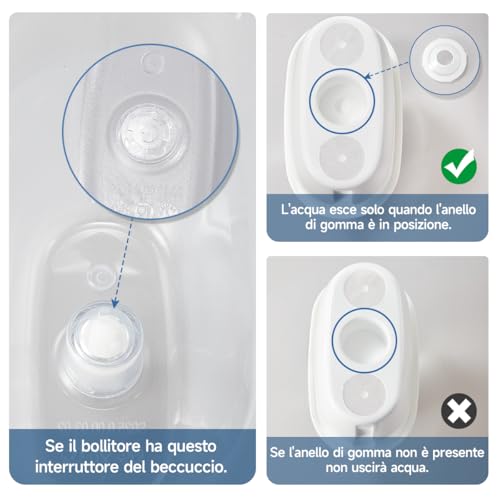 Watus Filtri, Compatibili con BRITA Maxtra+ e Maxtra, Maxtra Pro, Maxtra Plus, Made in Germany, Riducono Piombo, Cloro, Metalli Pesanti e Calcare Nell'acqua (6) - 8
