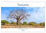 Tansania. Impressionen aus Ostafrika (Wandkalender 2026 DIN A4 quer), CALVENDO Monatskalender: Dieser Kalender nimmt Sie mit in das ostafrikanische ... Länder Afrikas. (CALVENDO Natur)