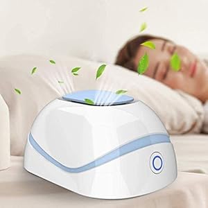 Flyinghedwig Purificatore Elettrico Generatore di Ozono Sterilizzatore Portatile Depuratore Daria Filtro Depuratore Daria Ricaricabile Eliminatore di Batteri per La Cottura di Animali Domestici (Blu)