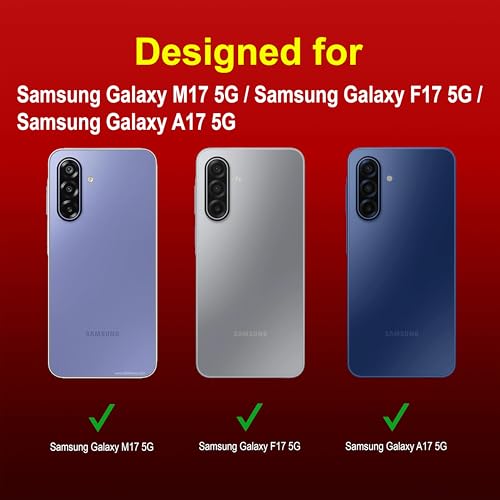 Image of Zapcase Back Case Cover for Samsung Galaxy M17 5G | Compatible for Samsung Galaxy M17 5G Back Cover | Liquid Silicon Magic Case with Camera Protection | Red