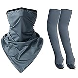 Lubudup Kompression Armlinge Sonnenschutz rutschfest Basketball Volleyball Radfahren Laufen Damen Herren Jungen Mehrfarbig für Golf,Baseball, Laufen,Tennis