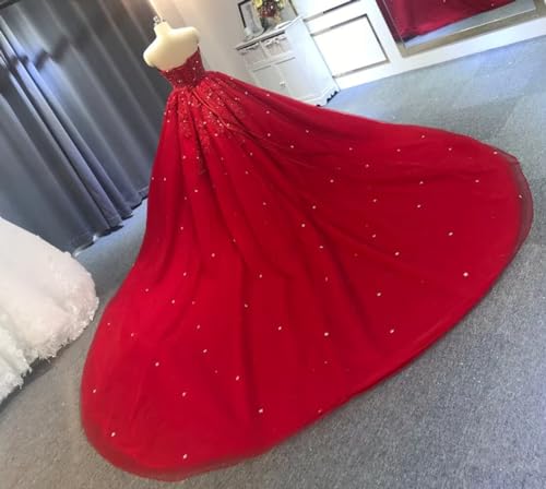 Women's Puffy Tulle Quinceanera Dresses with Cape Lace Sequins Prom Dresses Sweetheart Beaded Ball Gown for Sweet 15 16