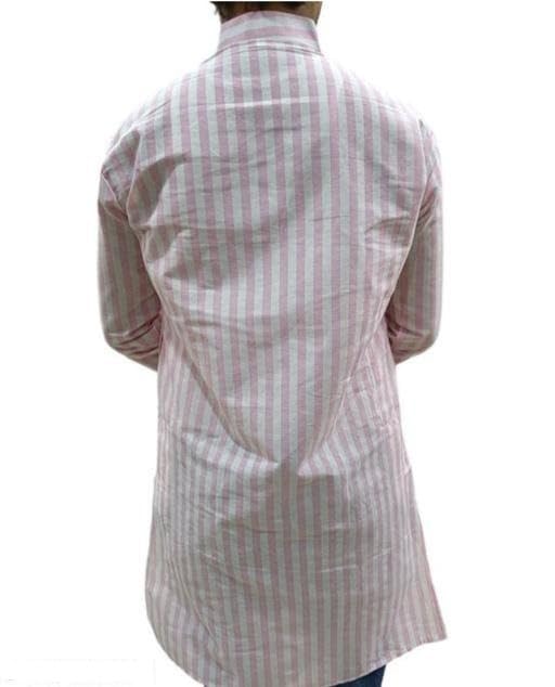 Image of Men Kurta Long Sleeve Regular Fit Classic Ethnic for Casual Festive and Function Occasions