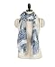 Women Girls Fashion Soft Scarf Wrap Chiffon Shawl Silk Scarves,white,pattern