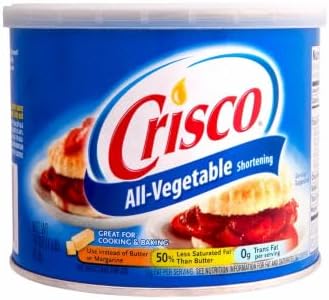 Crisco All-Vegetable Shortening, 16 Ounce