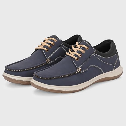 Image of Centrino Penny Loafers for Men | Shoes for Man Stylish | Casual Slip-On with Cushioned Insole | Lightweight Comfortable Mens Loafer Shoes | Hand-Stitched Moccasin Design | Slip On Shoes for Man Daily (9784)