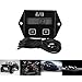 LIANFAFAF Gauge Odometer Tachometer Digital Engine Tach Hour Meter Tachometer Gauge Engine RPM Display Motorcycle Motor Stroke Engine Car Motorcycle Boat Tachometer