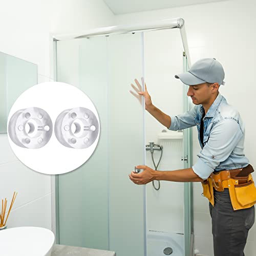 12 Shower Door Bumpers Set Tub Enclosure Door Bumpers Assortment 0.55 Inch Rubber Shower Door Stopper Clear Door Slam Stopper For Shower Bathroom Door Sliding Door #TOP4