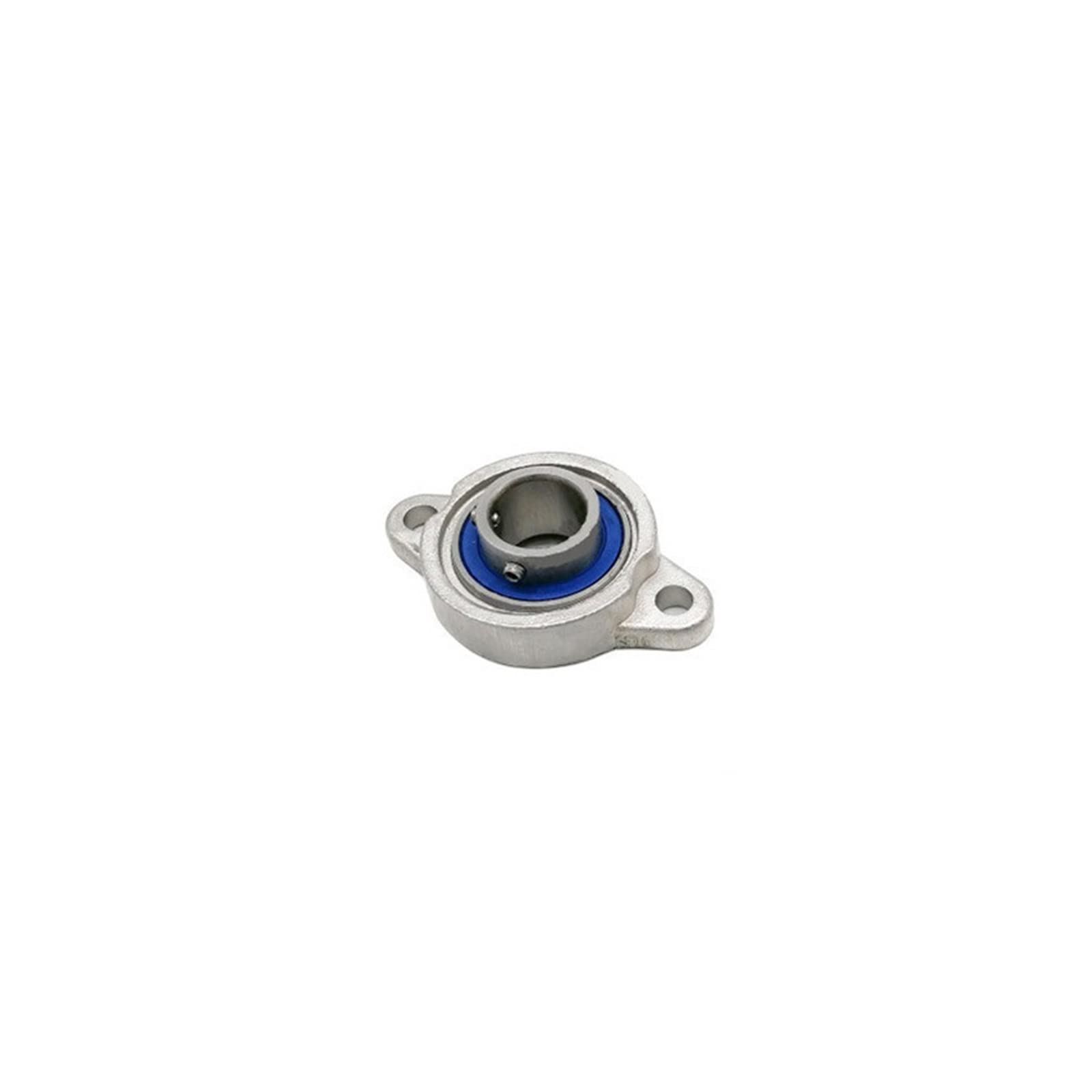 SKFL000 Eje de cojinete 10 mm (4 piezas) SSKFL000 Chumacera de acero inoxidable S KFL000 10 mm RodamientosAB