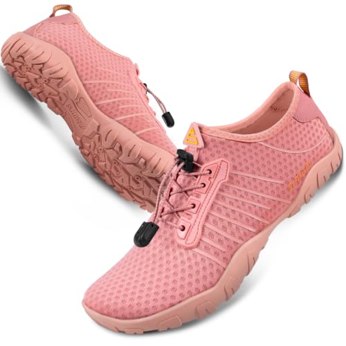 Image of SIMARI Water Shoes for Women Men - Barefoot Quick-Dry Aqua Socks | Lightweight Swim Shoes for Surfing, Swimming, Beach Sports, Kayaking, Diving | Non-Slip Design