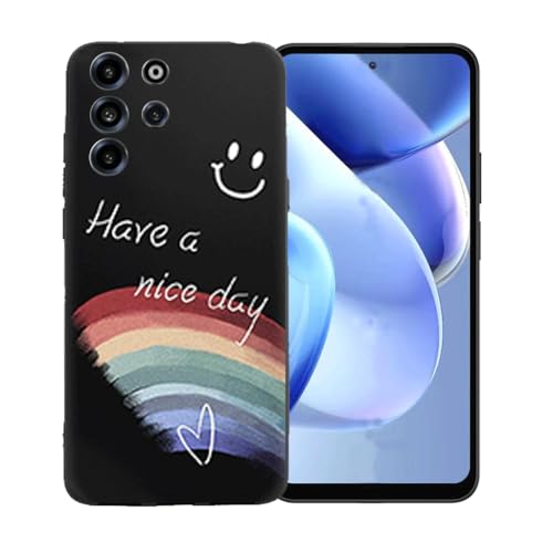 LCEHTOGYE �K�p Doogee B10 Pro�p�P�[�X�A�K�p Doogee B10 Pro (6,63")�ƌ݊����̂��钴���^�u���b�N�\�t�gTPU�V���R���Q���P�[�X�ی�J�o�[ - LLM44