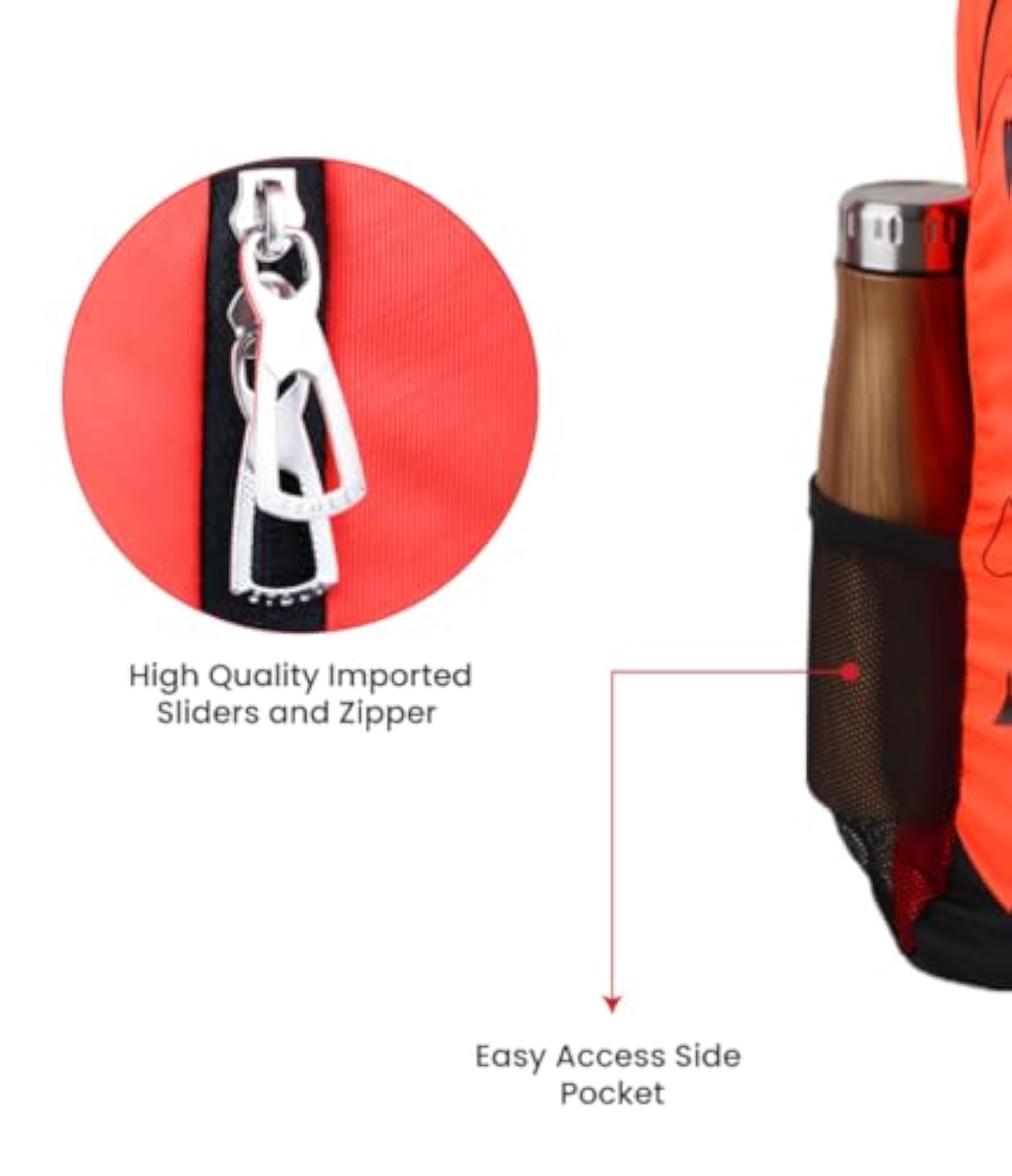 BOLT Casual Backpack for School and College