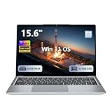 Ordenador Portátil 15,6 Pulgadas con Core i5 8210Y Procesador, Win 11 PC Portátil 24GB RAM 512GB SSD, Laptop 1920*1200 FHD IPS Pantalla, Computadora Portátil con WIFI5 BT5.0 Mini-HDMI Type-C USB3.0