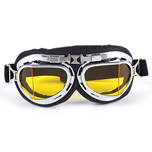 OMG_Shop Retro Goggles Motorcycles Cycling,Racer Bikes Helmet Steampunk Goggles OMG_Shop Retro Goggles Motorcycles Cycling,Racer Bikes Helmet Steampunk Goggles