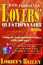 Paperback The Original Lovers' Questionnaire Book