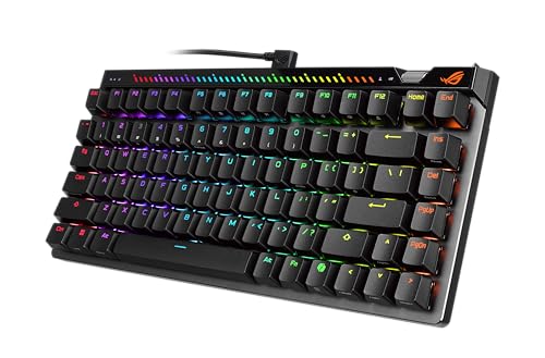 ASUS ROG Falchion Ace 75 HE Wired Analog/Hall Effect Gaming Keyboard – 75% TKL, USB, Hot Swappable HFX V2 Magnetic Switch, Rapid Trigger, 8KHz Polling, PBT Keycap, Carry Case, Web-based Config - Black by Asus - Image 5