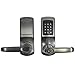 CODELOCKS CL5510-CC-BS-IC Keyless Lock,Brushed Steel,Grade 2