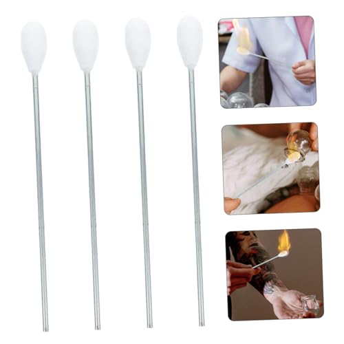 FOMIYES 4 piezas Herramienta de encendedor para ventosas Duraderas con hisopos de algodón para terapia segura de vacío con fuego para masaje miniatura 7