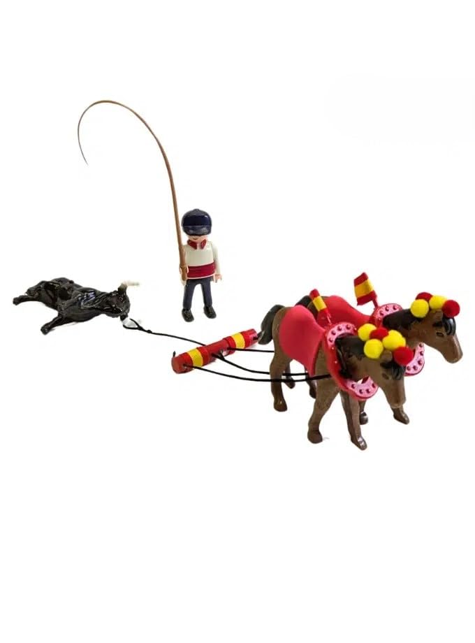 Toroshopping Pack Juguete Mulillero con Tiro de Arrastre