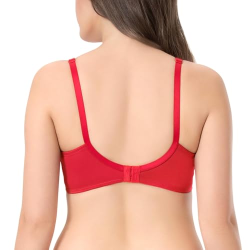 Image of Amante Every de Black Solid Non-Wired Non Padded Everyday Bra