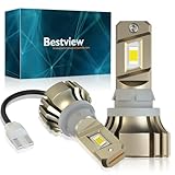 Bestview 912 921 LED Bulb for Backup Reverse Light,5600 Lumens T15 906 W16W LED Bulbs Reverse Back Up Light,Canbus Error Free for Car Truck, High Bright 6500K White(Pack of 2)