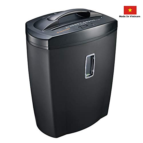 Bonsaii DocShred 8-Sheet High-Serurity Micro-Cut Paper/CD/Credit Card Shredder with Large 5.5 Gallon Wastebasket
