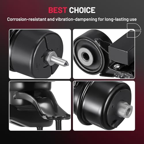 BDFHYK 4PCS Engine Motor and Trans Mounts Compatible with Toyota Camry LE/SE/XLE 2010-2011 2.5L L4 Replace A62009,A4295,A62062,A4288, by BDFHYK - Used condition - Image 2