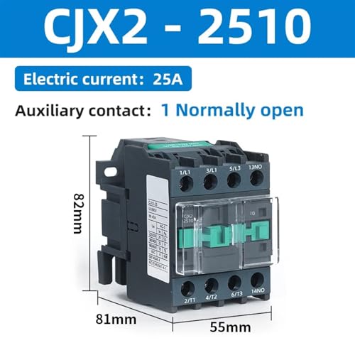 Contacteur CJX2-2510 36V pour circuits électriques de moteurs - 2
