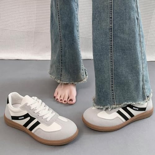 Womens Trendy Lightweight Gym Workout Shoes Colorblocking Breathable Slip on Running Walking Shoes2