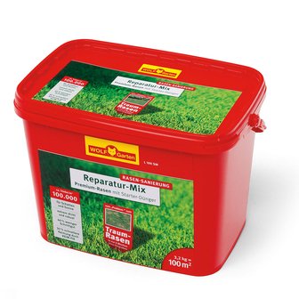 Wolf L 100 SM Premium-Rasen plus Aufbau-Dnger 100qm Eimer 3,2kg :  Amazon.de: Garten