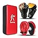 Odoland 3-in-1 Kids Youth Boxing Set - Punching Mitts, Kick Pads, Gloves for Boxing, Kickboxing, Karate, Muay Thai, MMA Training