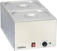 Bain Marie avec 2 Bacs GN 1/2 et Couvercles - Casselin