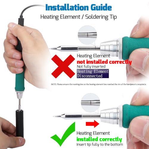 Image of WEP C235 Type-3.2D Cartridge Soldering Tip ONLY Compatible with WEP 982-VI and WEP 928D-IV Soldering Iron