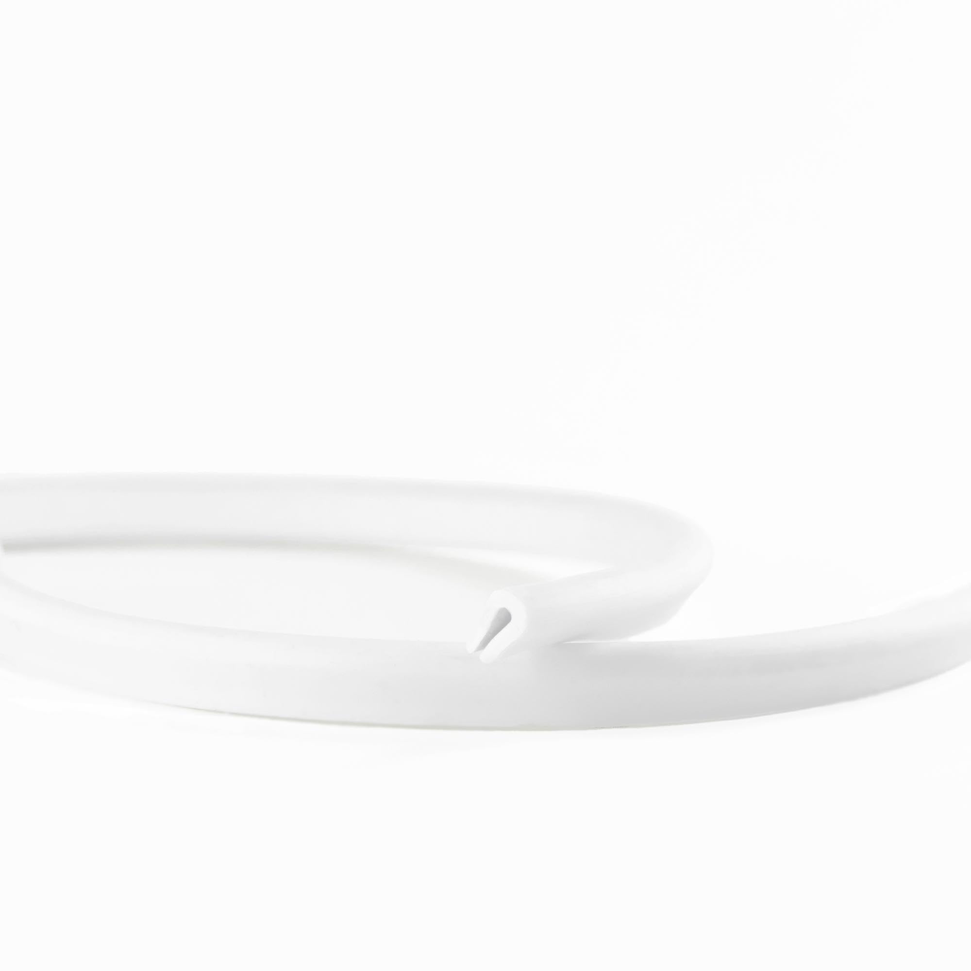 EUTRAS [100 m] KSO4004 - protezione bordi bianca - paraspigoli 0,4-1,5 mm - protegge e ammorbidisce gli spigoli - per lamiere e portiere di auto - TOP intorno a curve e tornanti - Made in Germany
