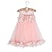 1-6T Kids Girls Mesh Tulle Skirt Dress for Birthday Flower Girl Special Occasion